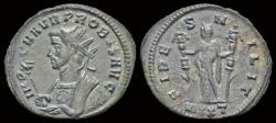 Ancient Coins - Probus AE antoninianus Fides standing left