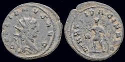 Ancient Coins - Gallienus billon antoninianus Mars standing left