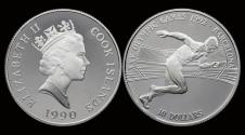 Cook Islands - COOK ISLANDS 10 DOLLARS 1978 SILVER PROOF 25th Anniversary  of Coronation (free shipping via registered air mail)