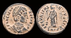 Ancient Coins - Helena, Augusta AE follis Securitas standing left