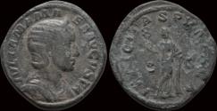 Ancient Coins - Julia Mamaea AE sestertius Felicitas standing facing