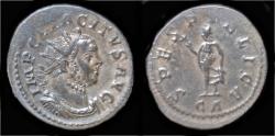 Ancient Coins - Tacitus silvered antoninianus Spes advancing left