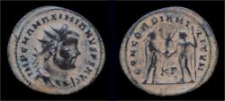 Ancient Coins - Maximian AE antoninianus Prince standing right