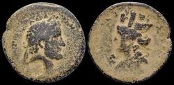 Ancient Coins - Seleucis and Pieria Laodicea ad Mare Antoninus Pius AE25 bust of Tyche left