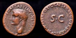 Ancient Coins - Germanicus AE As legend around S C