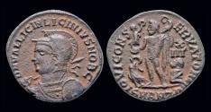 Ancient Coins - Licinius II, as Caesar AE follis Jupiter standing left