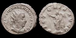 Ancient Coins - Valerian I AR antoninianus Victory standing left