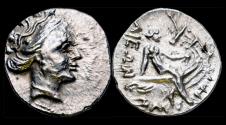 Ancient Coins - Euboia Histiaia AR tetrobol
