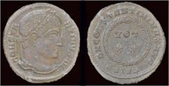 Ancient Coins - Constantine I AE3 laurel wreath