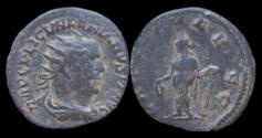 Ancient Coins - Valerian I AR antoninianus Laetitia standing left