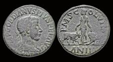 Ancient Coins - Moesia Superior Viminacium Gordian III AE sestertius