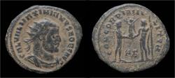 Ancient Coins - Maximian AE antoninianus Prince standing right