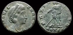 Ancient Coins - Helena, Augusta AE nummus Pax standing left