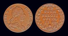 World Coins - Austrian Netherlands Brabant Jozef II dubbel liard (dubbel oord) 1789