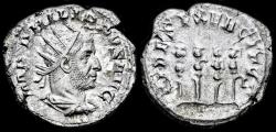 Ancient Coins - Philip I AR antoninianus four standards