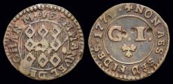 World Coins - Malta Emmanuel de Rohan AE grano