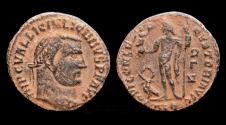 Ancient Coins - Licinius I AE follis Jupiter standing left