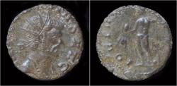 Ancient Coins - Claudius II Gothicus billon antoninianus Jupiter standing left