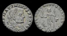 Ancient Coins - Maximinus II Daia AE follis Jupiter standing left