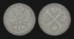 World Coins - Austrian Netherlands Maria-Theresia 1/2 kroon (couronne) 1765