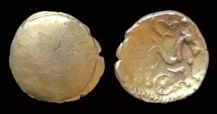 Ancient Coins - Celtic Britain Attrebates and Regni AV stater British Remic type