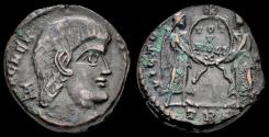 Ancient Coins - Magnentius centenionalis two Victories standing