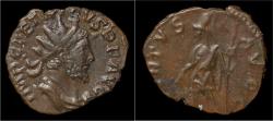 Ancient Coins - Tetricus I billon antoninianus Virtus standing left