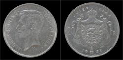 World Coins - Belgium Albert I 20 frank (4belga) 1932-VL-pos B