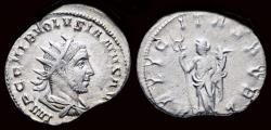 Ancient Coins - Volusian AR antoninianus Felicitas standing left