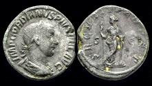 Ancient Coins - Gordian III AE sestertius Securitas standing left
