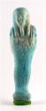 Ancient Coins - Egypt Late period 26th dynasty turquoise faience shabti for Nes-min.