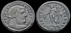 Ancient Coins - Maximianus AE follis Genius standing left