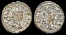 Ancient Coins - Gallienus AE antoninianus Aequitas standing left