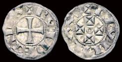 World Coins - France Aquitaine Guillaume (William) AR denier