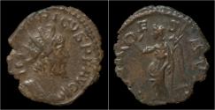 Ancient Coins - Tetricus I billon antoninianus Victory standing left.