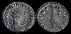Ancient Coins - Trebonianus Gallus AR antoninianus Aequitas standing left