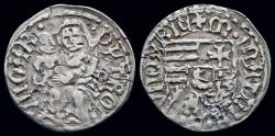World Coins - Hungary Matthias I Corvinus AR denar