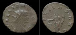 Ancient Coins - Gallienus billon antoninianus Aequitas standing left