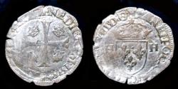 World Coins - France Henri III Douzain 1575D