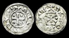 World Coins - France Normandy Richard I AR denier