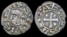 World Coins - France Archbishopric Vienne AR denier