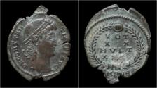 Ancient Coins - Constantius II AE follis.
