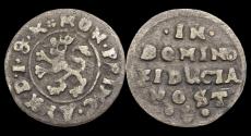 World Coins - Germany Jever Carl Wilhelm von Anhalt Zerbst 1/4 stuber no date