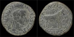 Ancient Coins - Spain Turiasus Tiberius AE AS.