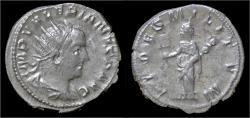 Ancient Coins - Valerian I AR antoninianus Fides standing left