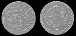 World Coins - Austrian Netherlands Brabant Maria-Theresia 1/2 kroon (couronne) 1765