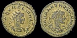 Ancient Coins - Vabalathus AE antoninianus Vabalathus & Aurelian