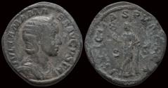 Ancient Coins - Julia Mamaea AE sestertius Felicitas standing facing