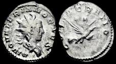 Ancient Coins - Divus Valerian II AR antoninianus Consecratio