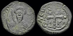 World Coins - Crusader Antioch Tancred, Regent AE follis